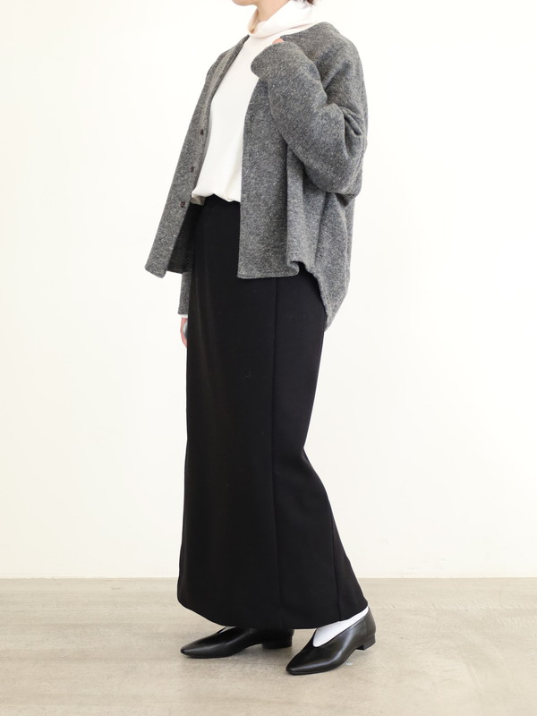 【LeMelange】スライバーニットラメカーディガン