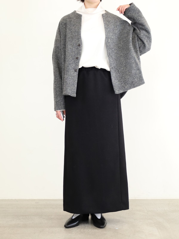 【LeMelange】スライバーニットラメカーディガン