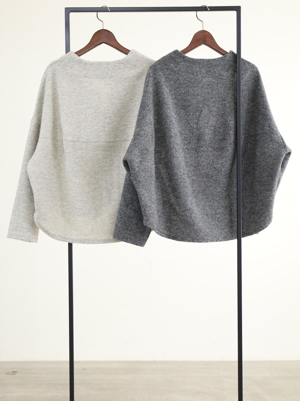 【LeMelange】スライバーニットラメカーディガン