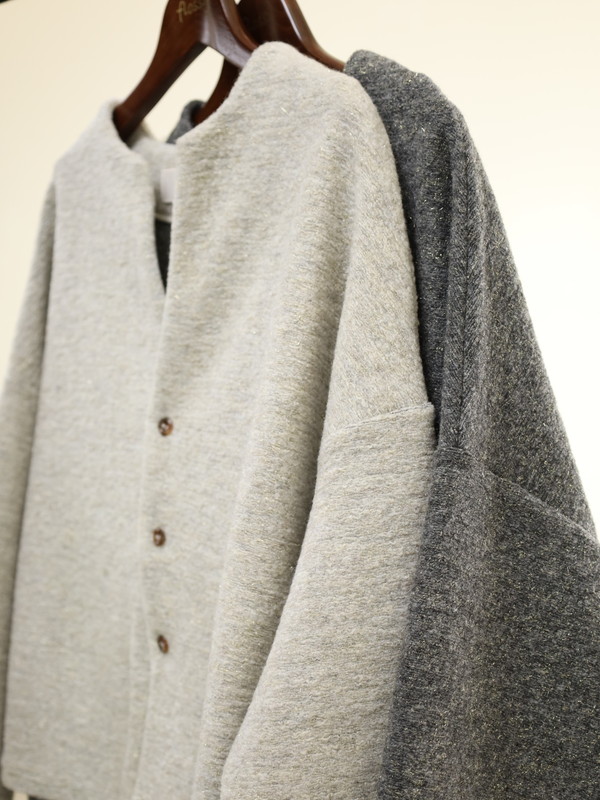 【極美品】LE MELANGE スライバーカーディガン　ゆったりサイズ 極美品】LE MELANGE スライバーカーディガン ゆったりサイズ 楽天市場