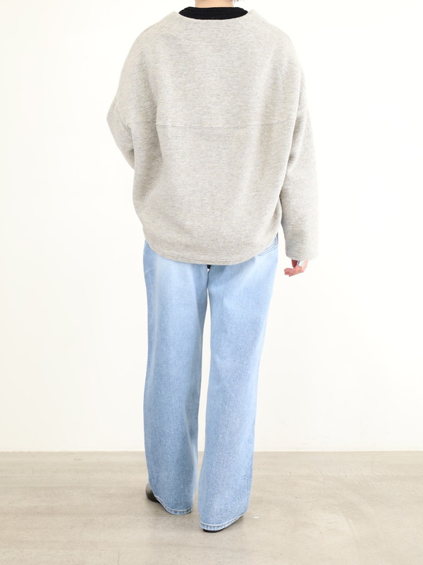 【LeMelange】スライバーニットラメカーディガン