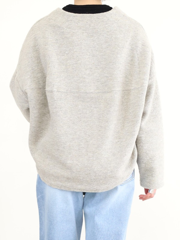 【LeMelange】スライバーニットラメカーディガン