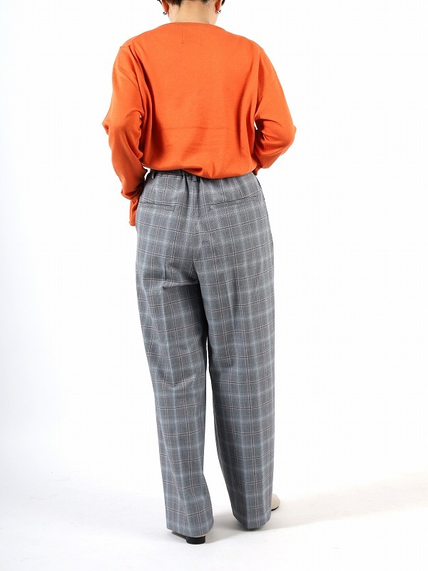 【ANTHOM】袖口スリットハイゲージニット