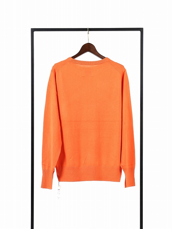 【ANTHOM】袖口スリットハイゲージニット