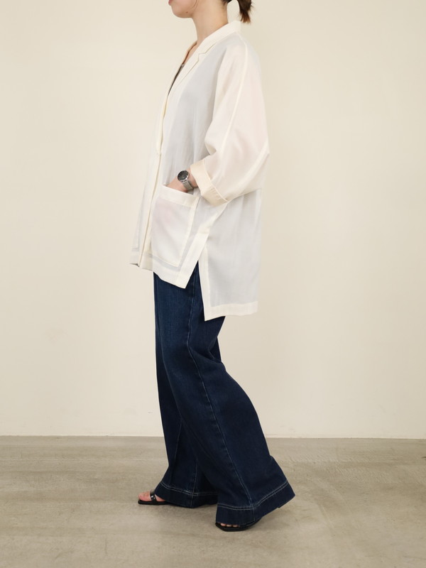 【CHIGNON】シアードルマン6分袖ジャケット