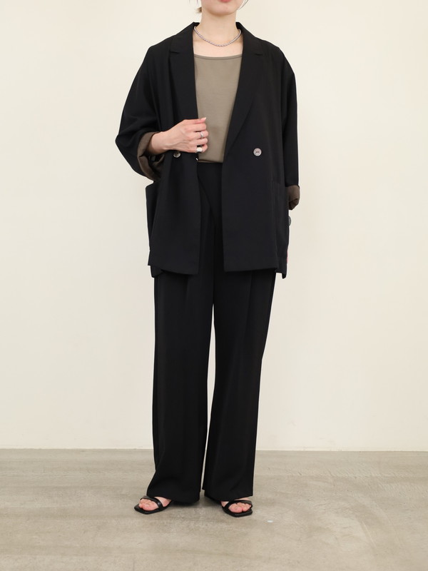 【CHIGNON】シアードルマン6分袖ジャケット