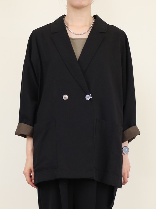CHIGNON シアードルマンジャケット　ブラウン　シニオン　美品 CHIGNON（シニヨン）の「CHIGNON シアードルマンジャケット