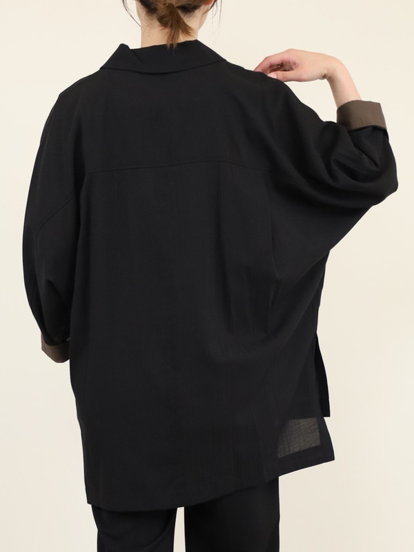 chignon 半袖ジャケット CHIGNON】シアードルマン6分袖ジャケット