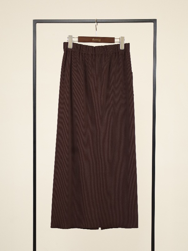 【ayane】リブ生地ペンシルスカート