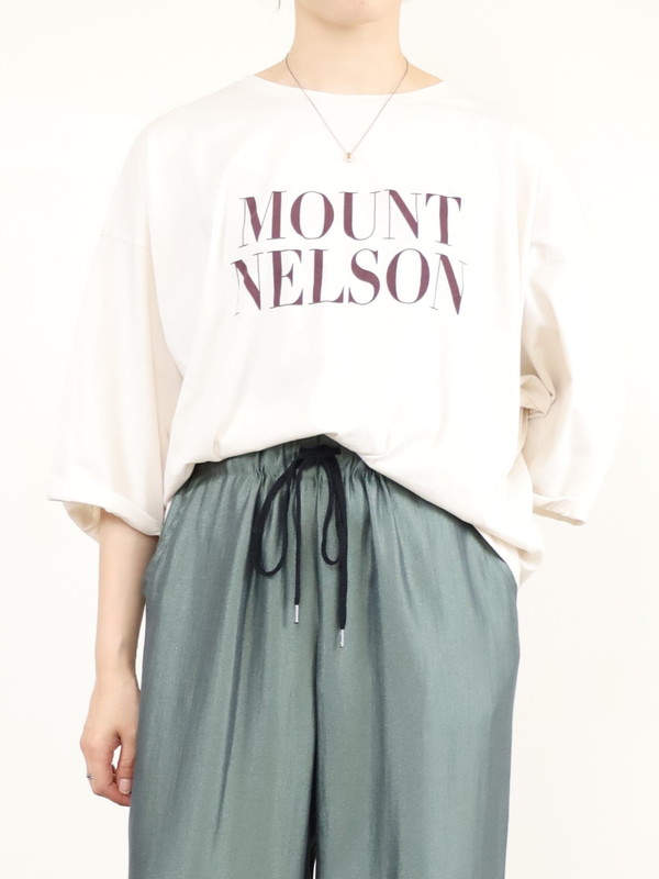 【MICA&DEAL】MOUNT NELSON 6分袖Tシャツ