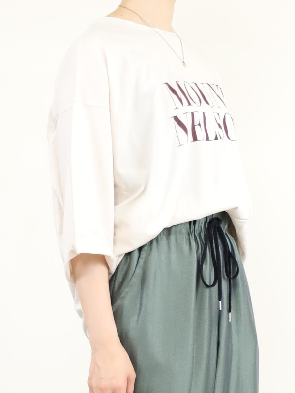 【MICA&DEAL】MOUNT NELSON 6分袖Tシャツ