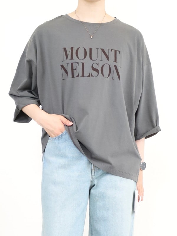 【MICA&DEAL】MOUNT NELSON 6分袖Tシャツ
