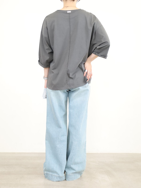 【MICA&DEAL】MOUNT NELSON 6分袖Tシャツ