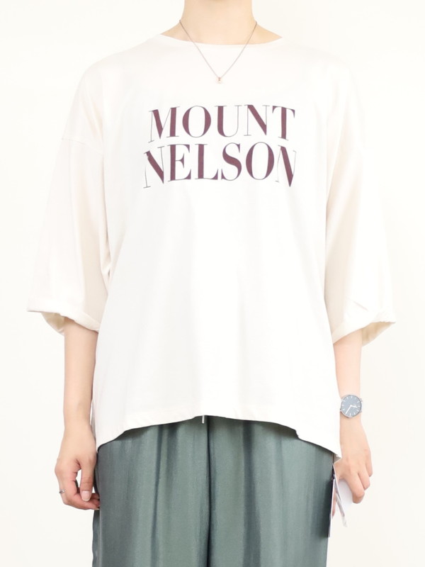 【MICA&DEAL】MOUNT NELSON 6分袖Tシャツ
