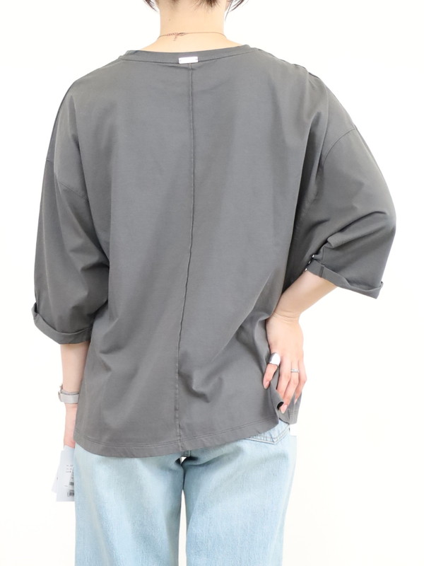 【MICA&DEAL】MOUNT NELSON 6分袖Tシャツ