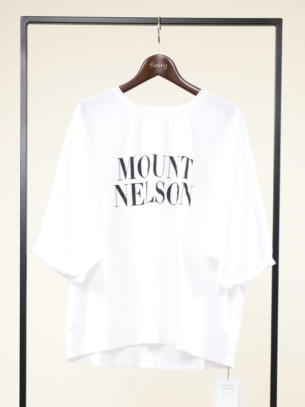【MICA&DEAL】MOUNT NELSON 6分袖Tシャツ