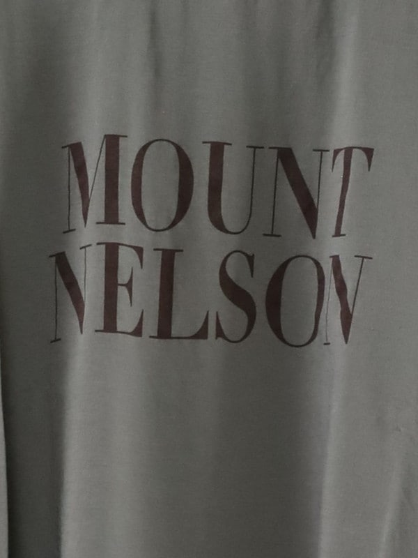 【MICA&DEAL】MOUNT NELSON 6分袖Tシャツ