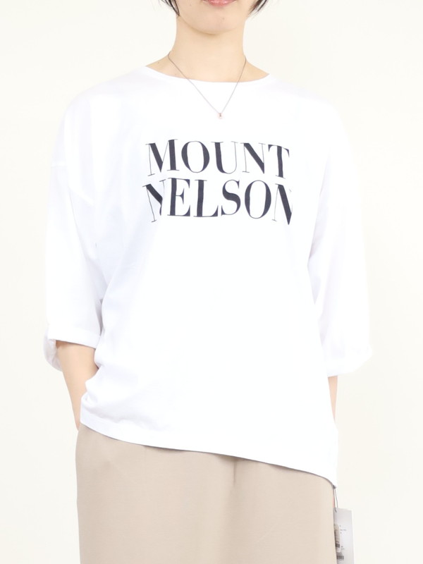 【MICA&DEAL】MOUNT NELSON 6分袖Tシャツ