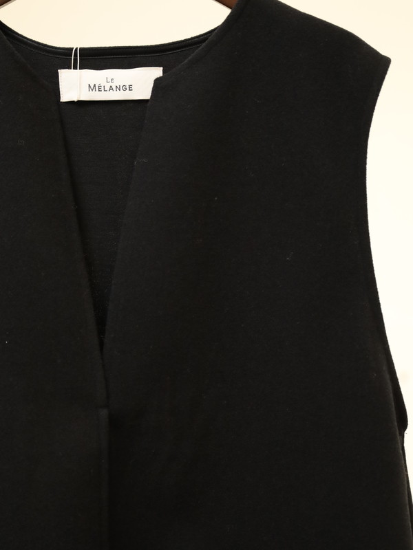 【LeMelange】ストレッチジャージーベスト