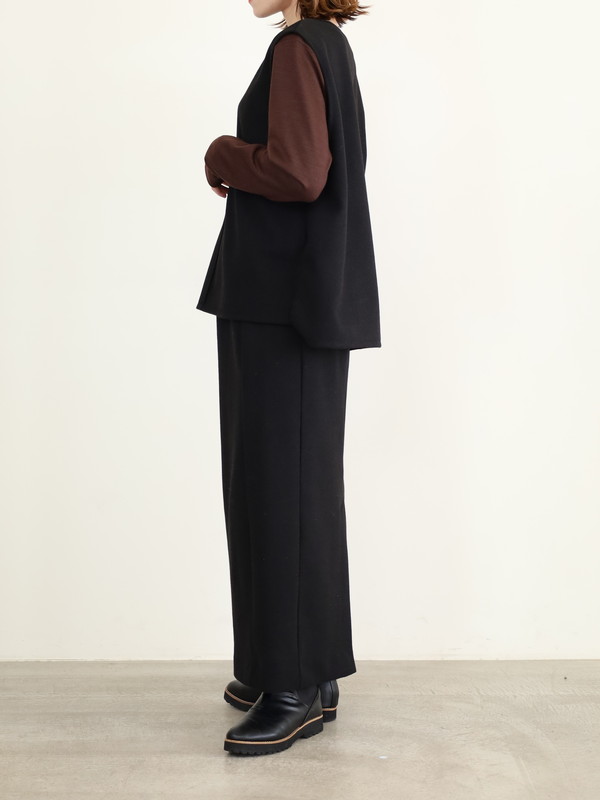 【LeMelange】ストレッチジャージーベスト