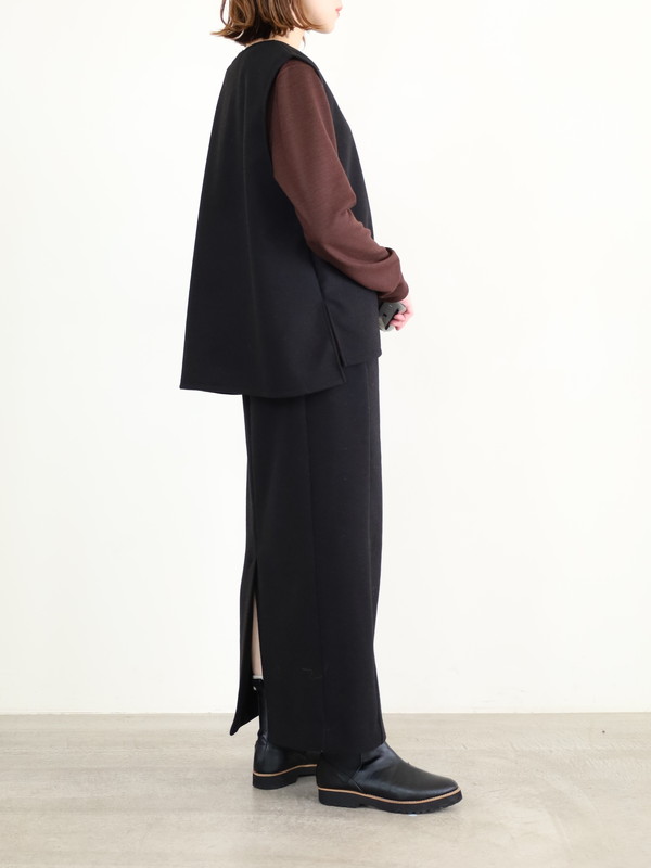 【LeMelange】ストレッチジャージーベスト