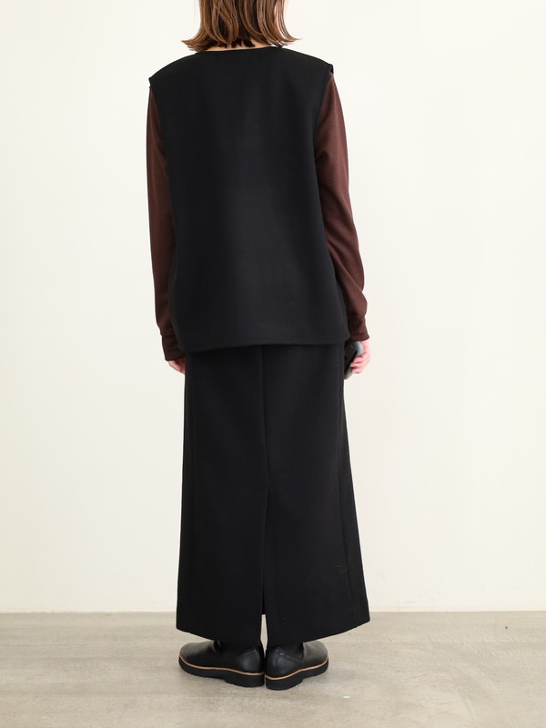 【LeMelange】ストレッチジャージーベスト