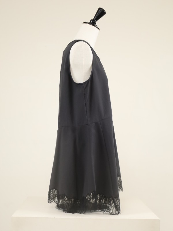 【CHIGNON】ヘムレースサテンタンク