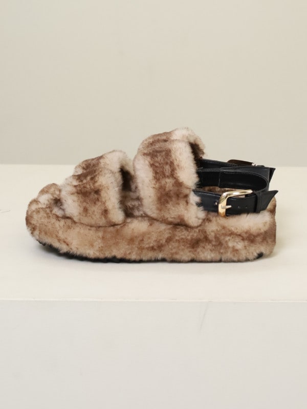 【ATELIER BRUGGE】エコファーサンダル