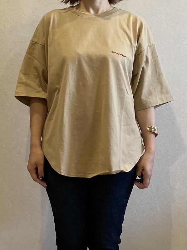 【lemelange】 バックロゴゆったりTシャツ 6241001