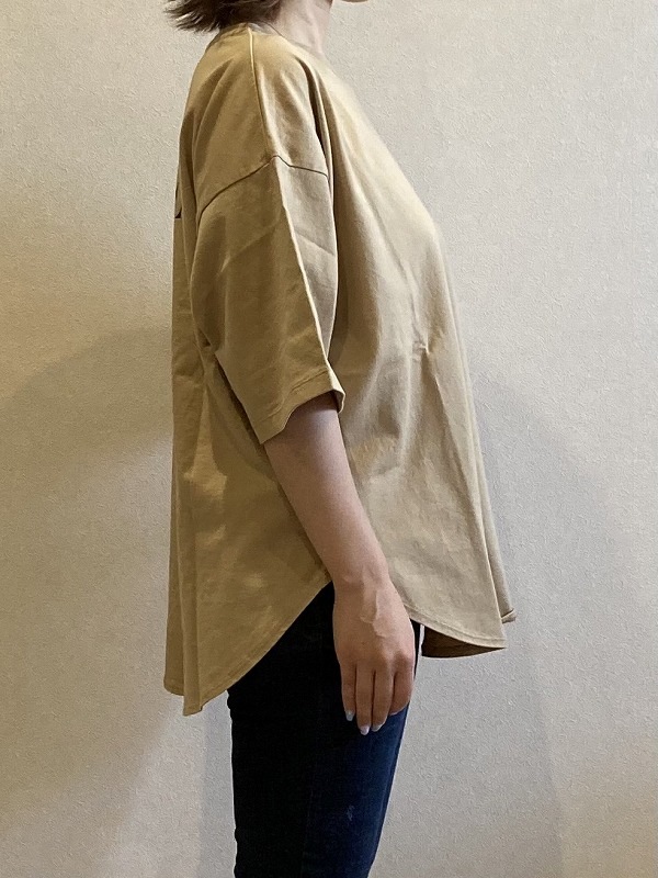 【lemelange】 バックロゴゆったりTシャツ 6241001