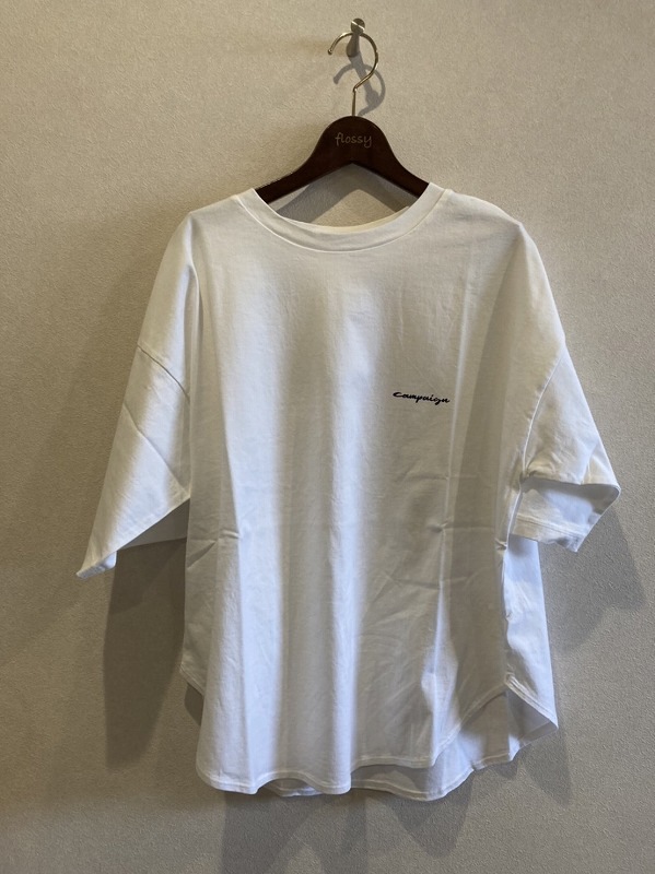 【lemelange】 バックロゴゆったりTシャツ 6241001