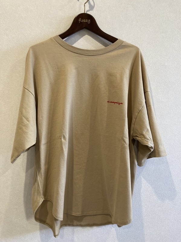 【lemelange】 バックロゴゆったりTシャツ 6241001