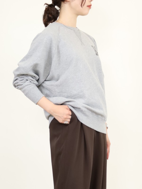 【MICA&DEAL】フロッキープリントスウェット