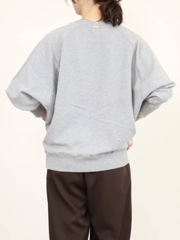 【MICA&DEAL】フロッキープリントスウェット