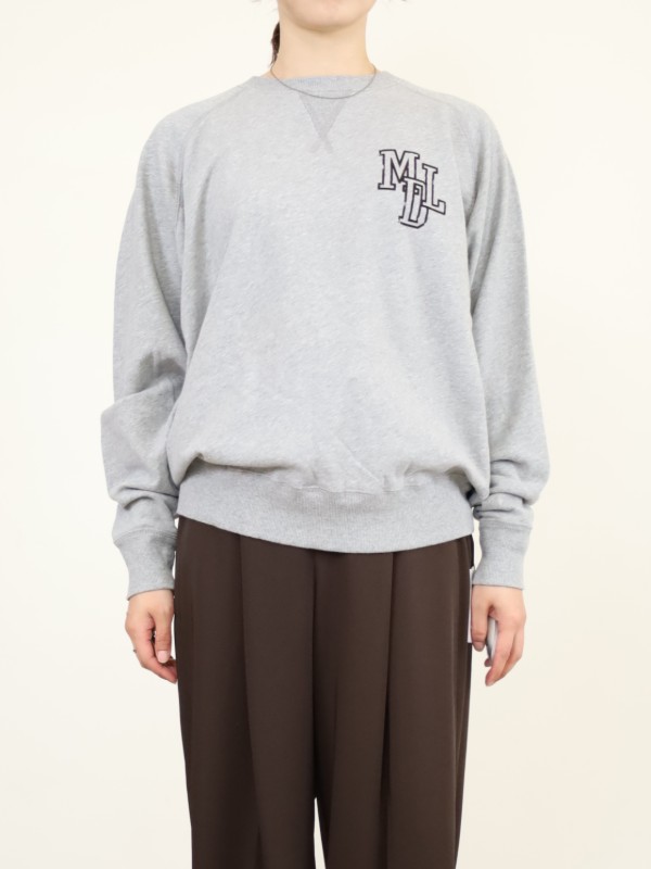 【MICA&DEAL】フロッキープリントスウェット