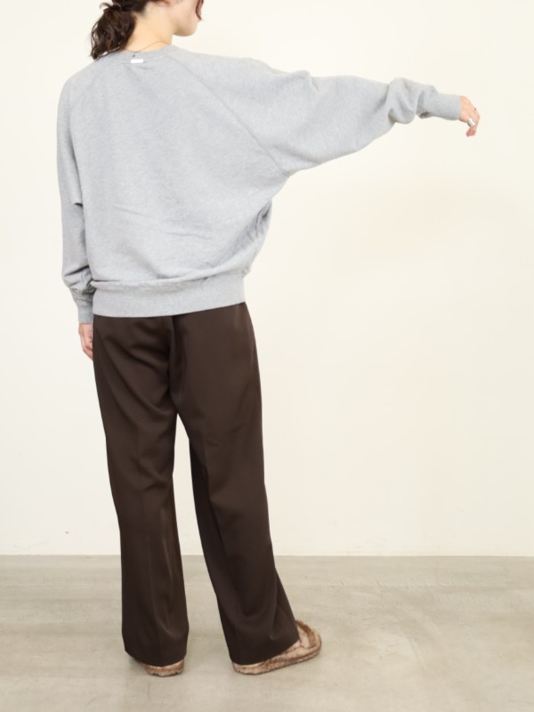 【MICA&DEAL】フロッキープリントスウェット