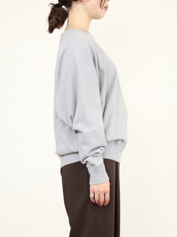 【MICA&DEAL】フロッキープリントスウェット