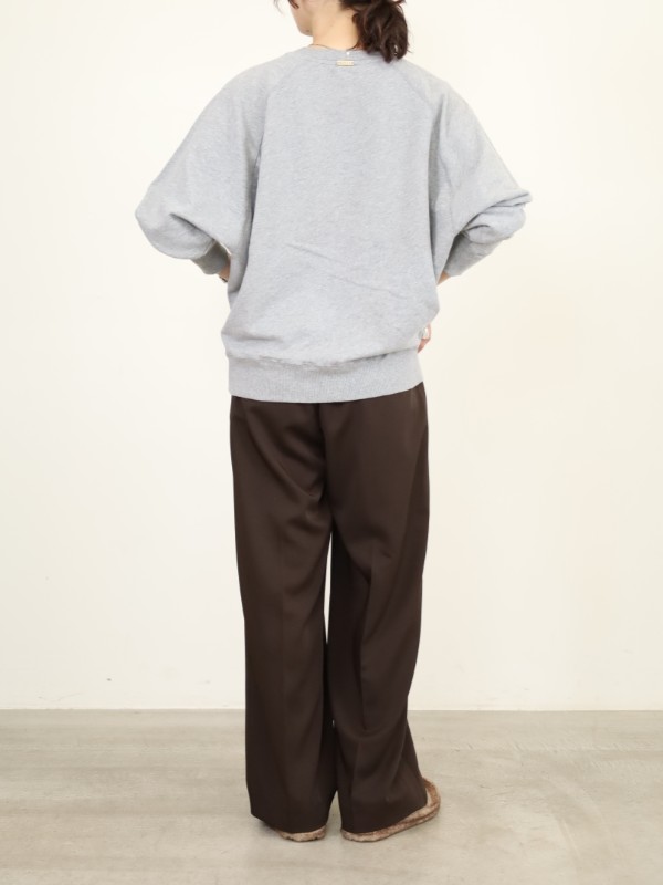 【MICA&DEAL】フロッキープリントスウェット