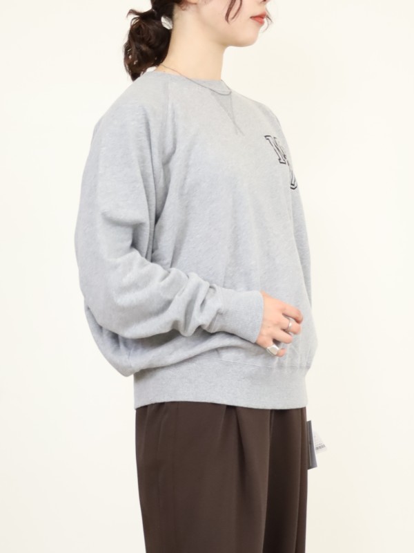 【MICA&DEAL】フロッキープリントスウェット