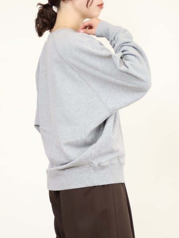 【MICA&DEAL】フロッキープリントスウェット