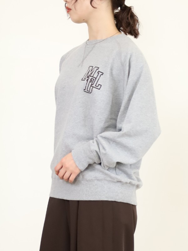 【MICA&DEAL】フロッキープリントスウェット