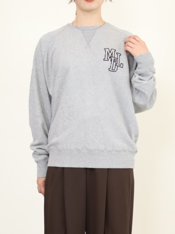 【MICA&DEAL】フロッキープリントスウェット
