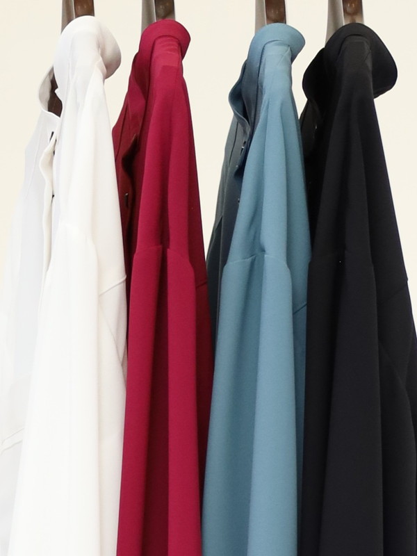 【trois】ジョーゼットバルーン袖ブラウス