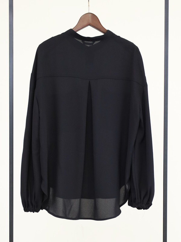 【trois】ジョーゼットバルーン袖ブラウス