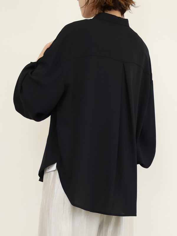 【trois】ジョーゼットバルーン袖ブラウス