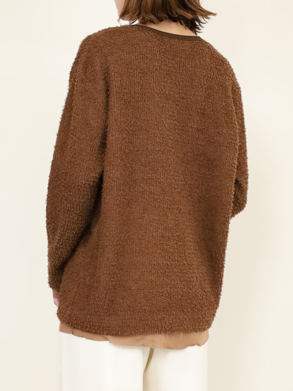 【CYAN TOKYO】チュールコンビフェザートップス