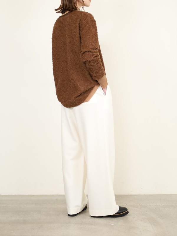 【CYAN TOKYO】チュールコンビフェザートップス