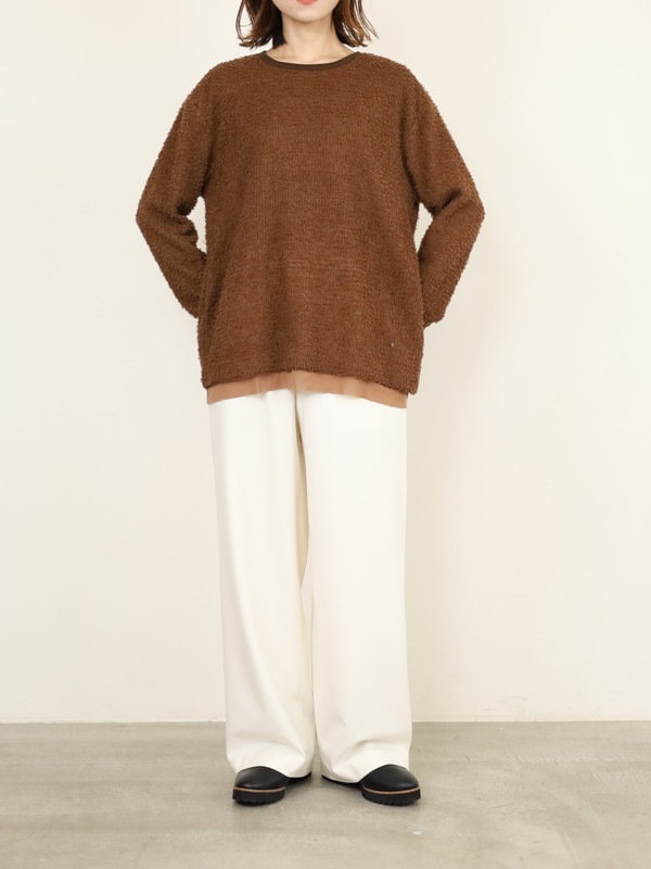 【CYAN TOKYO】チュールコンビフェザートップス