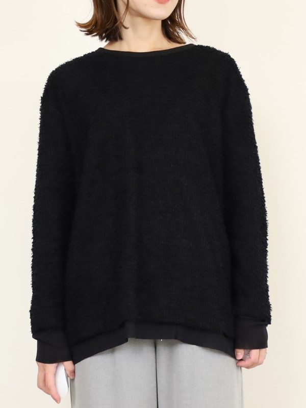 【CYAN TOKYO】チュールコンビフェザートップス