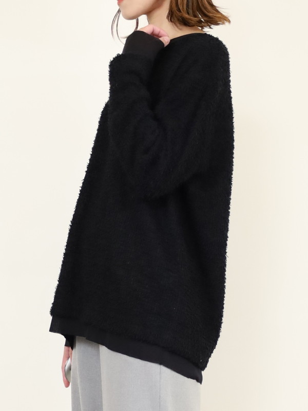 【CYAN TOKYO】チュールコンビフェザートップス